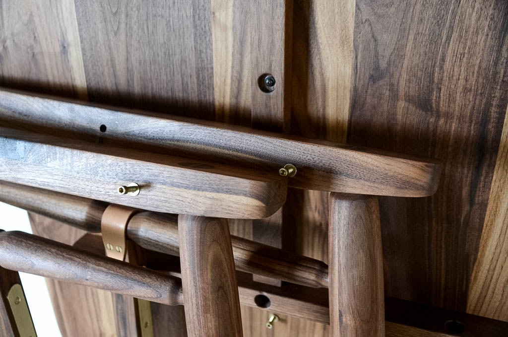 Underside of Nomad Rectangular Dining Table