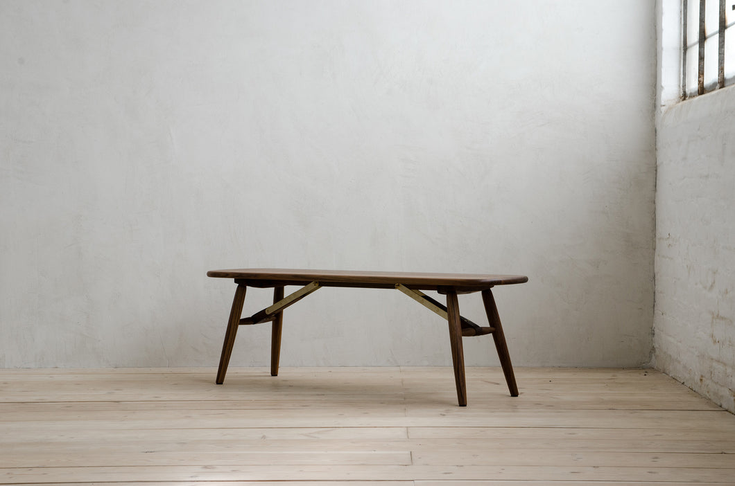 Nomad Bench With Brass Features 