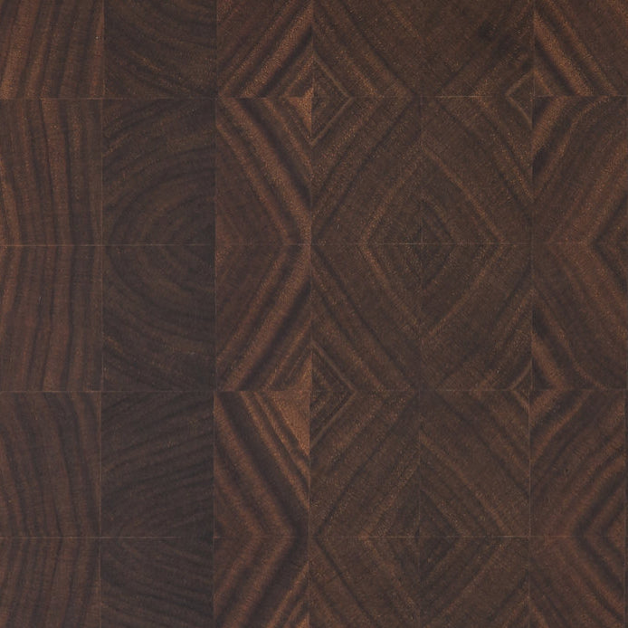 Closeup of Wesley Butcher Block in Black Walnut