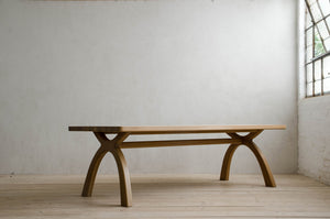 Inyo Dining Table in Natural Oak