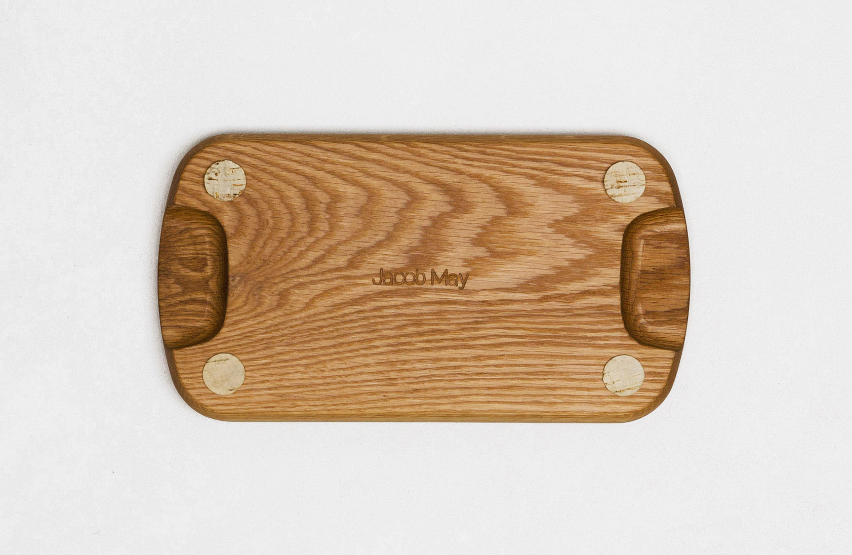 Details on The Bottom of Hudson White Oak Cutting Board